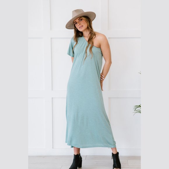 Dresses & Skirts - Last One New Dash of Sass One-Shoulder Dress